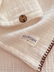 Park Yatak Müslin Bebek Nevresim Takımı Ekru 70x110