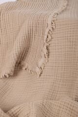 GLOYDEN 4 Katlı Ekstra Büyük Müslin Battaniye – %100 Pamuk 140x140 cm