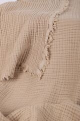 GLOYDEN 4 Katlı Ekstra Büyük Müslin Battaniye – %100 Pamuk 140x140 cm