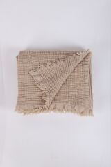 GLOYDEN 4 Katlı Ekstra Büyük Müslin Battaniye – %100 Pamuk 140x140 cm