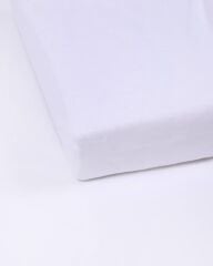 Penye Bebek Lastikli Çarşaf %100 Pamuk Beyaz