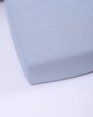 Penye Bebek Lastikli Çarşaf %100 Pamuk Mavi