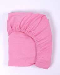 Penye Bebek Lastikli Çarşaf %100 Pamuk Pembe