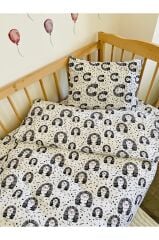 Park Yatak Bebek Müslin Nevresim Takımı Kirpi 70x110