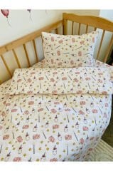 Bebek Nevresim Takımı %100 Pamuk Unicorn 100x150